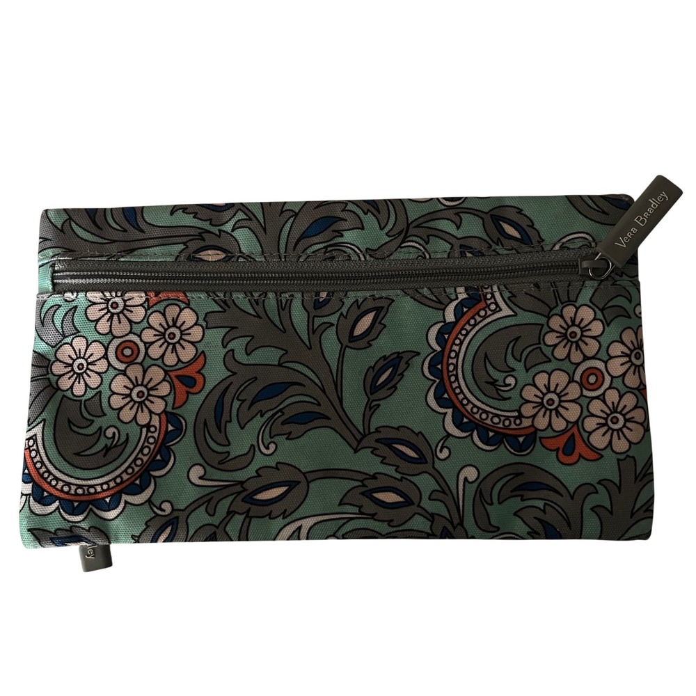 Vera Bradley Java Floral Performance Twill Zipper… - image 3